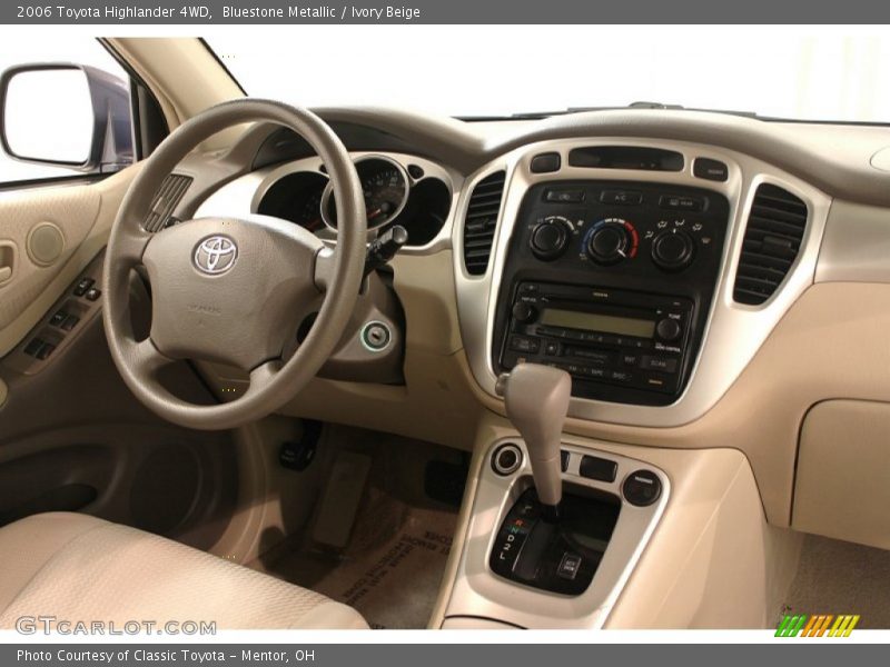 Bluestone Metallic / Ivory Beige 2006 Toyota Highlander 4WD