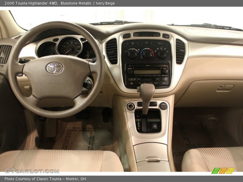 Bluestone Metallic / Ivory Beige 2006 Toyota Highlander 4WD