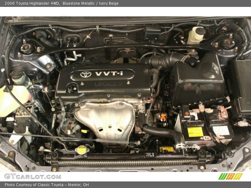 Bluestone Metallic / Ivory Beige 2006 Toyota Highlander 4WD