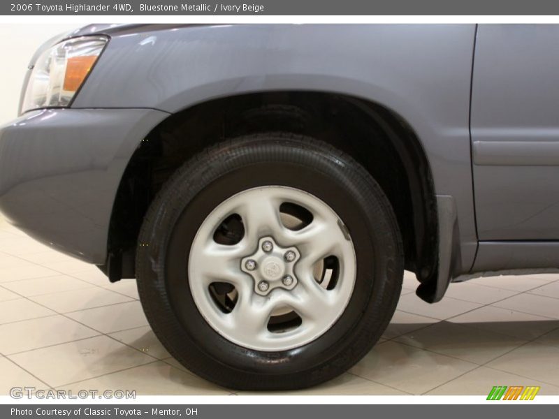 Bluestone Metallic / Ivory Beige 2006 Toyota Highlander 4WD