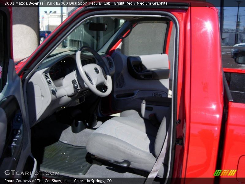Bright Red / Medium Graphite 2001 Mazda B-Series Truck B3000 Dual Sport Regular Cab