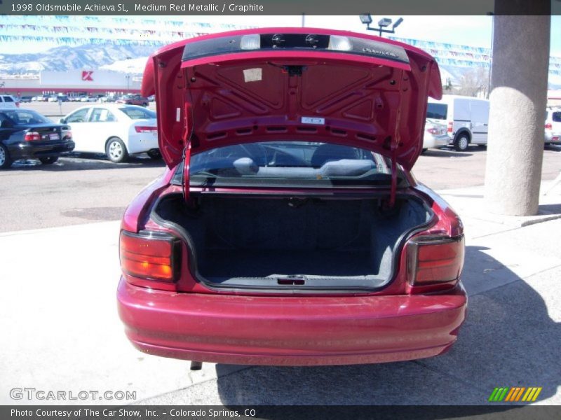 Medium Red Metallic / Graphite 1998 Oldsmobile Achieva SL