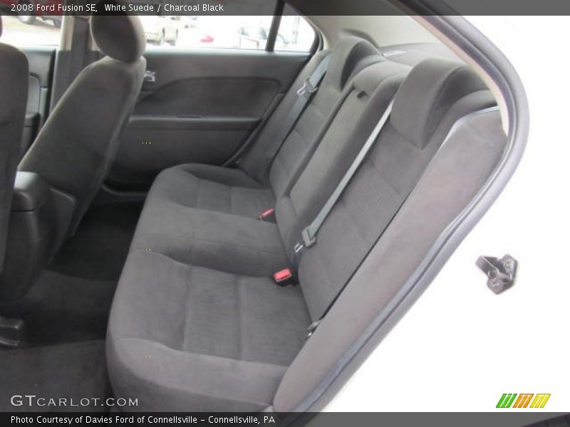 White Suede / Charcoal Black 2008 Ford Fusion SE