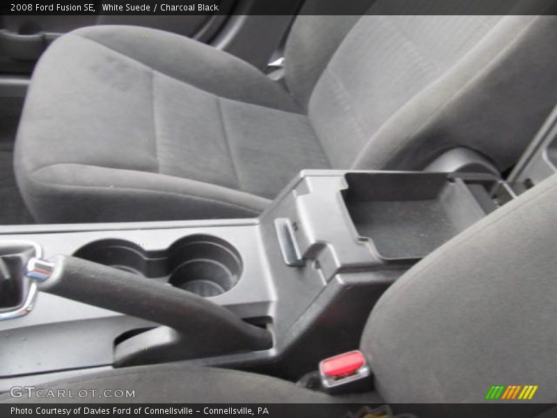 White Suede / Charcoal Black 2008 Ford Fusion SE