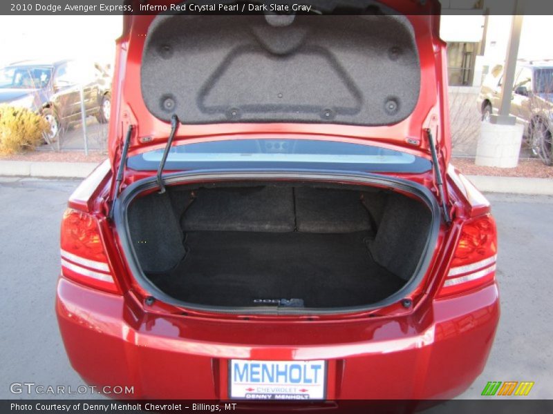Inferno Red Crystal Pearl / Dark Slate Gray 2010 Dodge Avenger Express