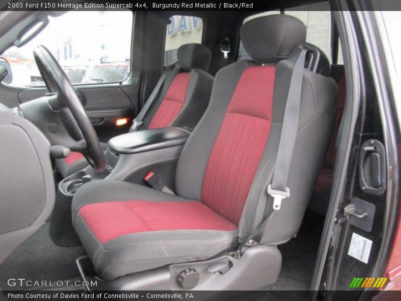 Front Seat of 2003 F150 Heritage Edition Supercab 4x4