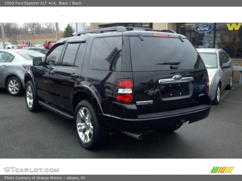 Black / Black 2009 Ford Explorer XLT 4x4
