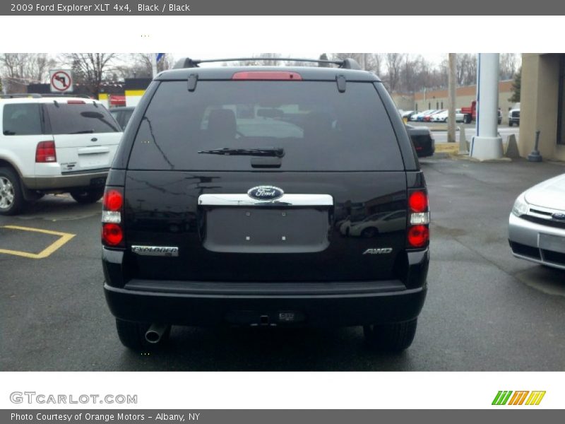 Black / Black 2009 Ford Explorer XLT 4x4