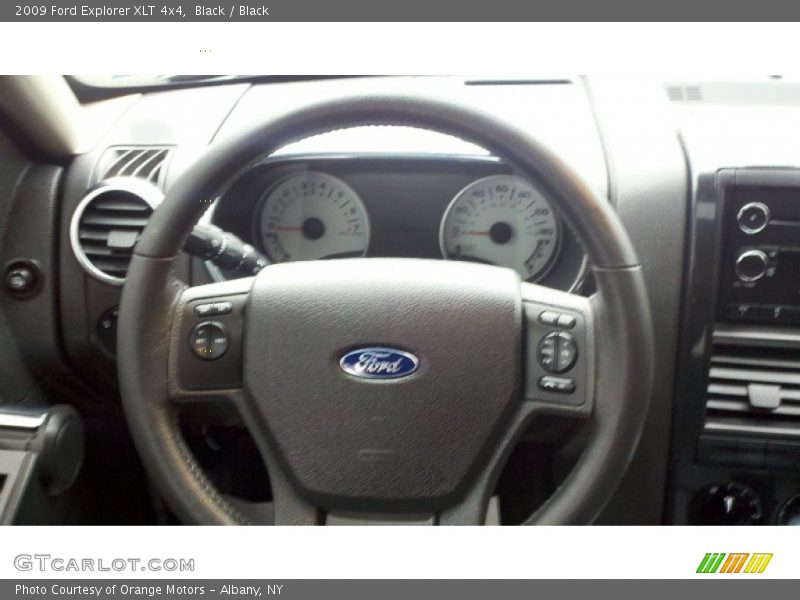 Black / Black 2009 Ford Explorer XLT 4x4