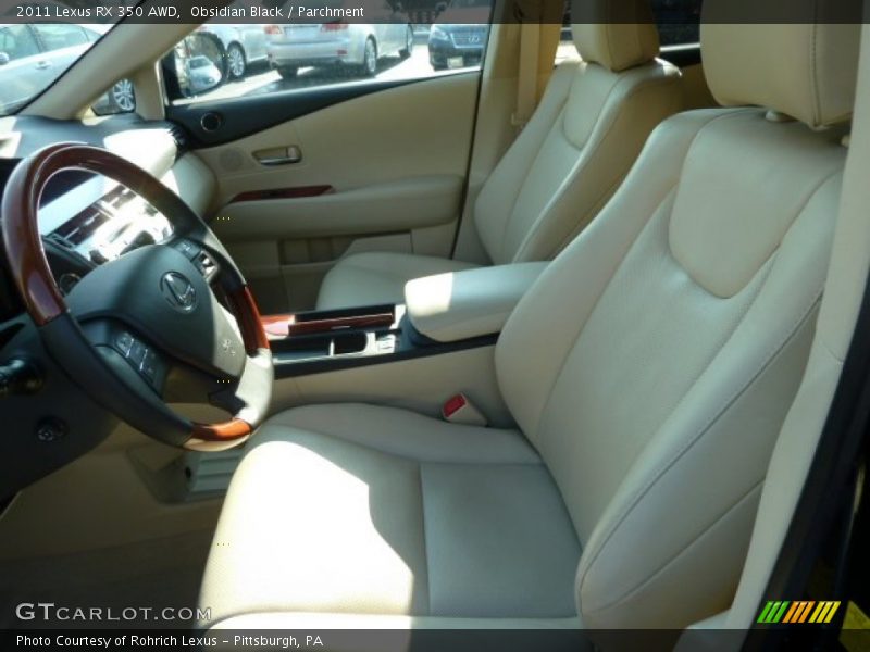 Obsidian Black / Parchment 2011 Lexus RX 350 AWD