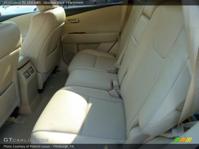 Obsidian Black / Parchment 2011 Lexus RX 350 AWD