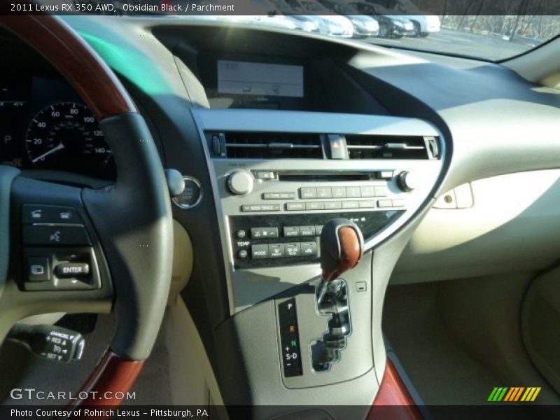 Obsidian Black / Parchment 2011 Lexus RX 350 AWD