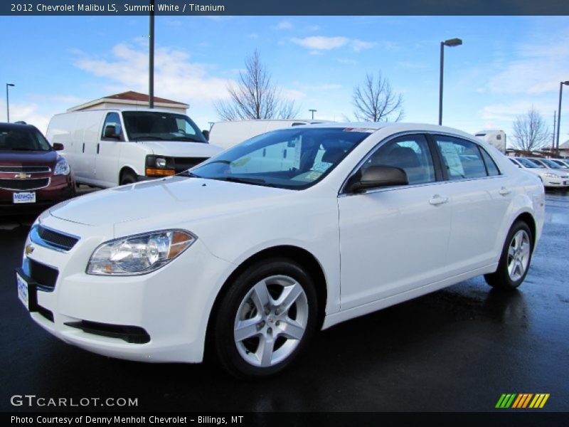 Front 3/4 View of 2012 Malibu LS