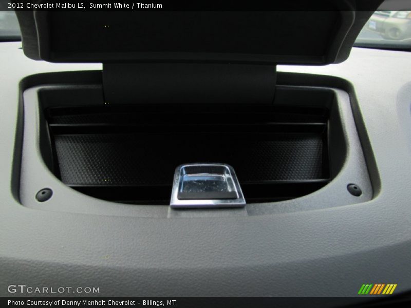 Summit White / Titanium 2012 Chevrolet Malibu LS