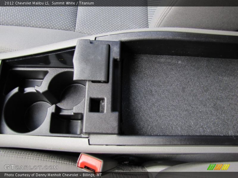 Summit White / Titanium 2012 Chevrolet Malibu LS
