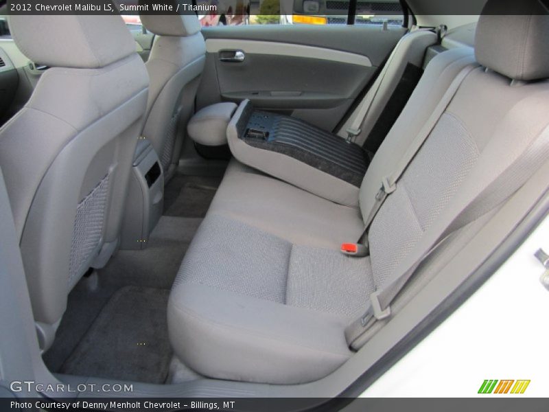 Summit White / Titanium 2012 Chevrolet Malibu LS