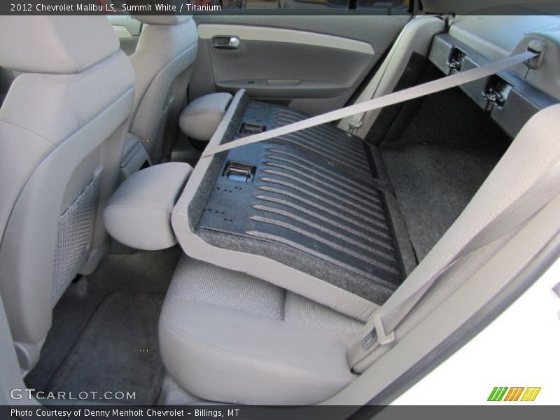 Summit White / Titanium 2012 Chevrolet Malibu LS