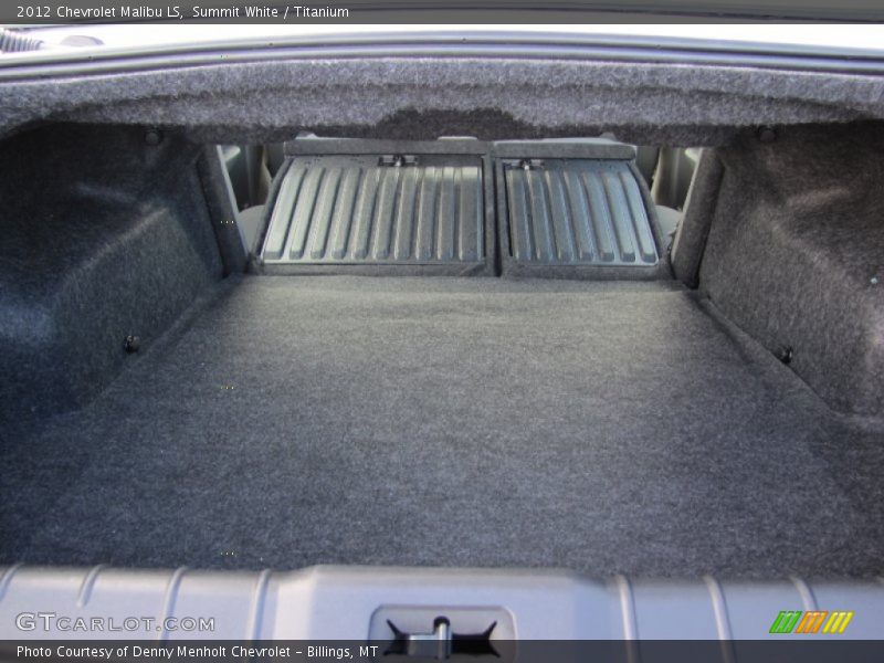 Summit White / Titanium 2012 Chevrolet Malibu LS