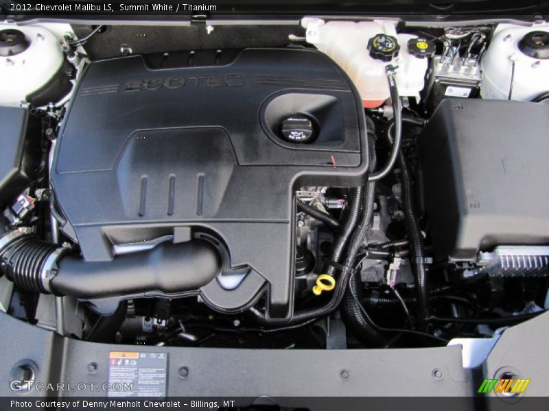  2012 Malibu LS Engine - 2.4 Liter DOHC 16-Valve VVT ECOTEC 4 Cylinder