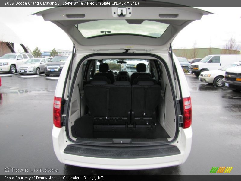 Stone White / Medium Slate Gray/Light Shale 2009 Dodge Grand Caravan SE