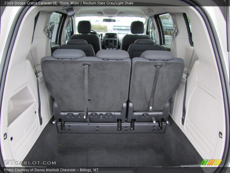 Stone White / Medium Slate Gray/Light Shale 2009 Dodge Grand Caravan SE