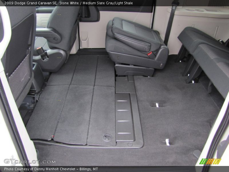 Stone White / Medium Slate Gray/Light Shale 2009 Dodge Grand Caravan SE