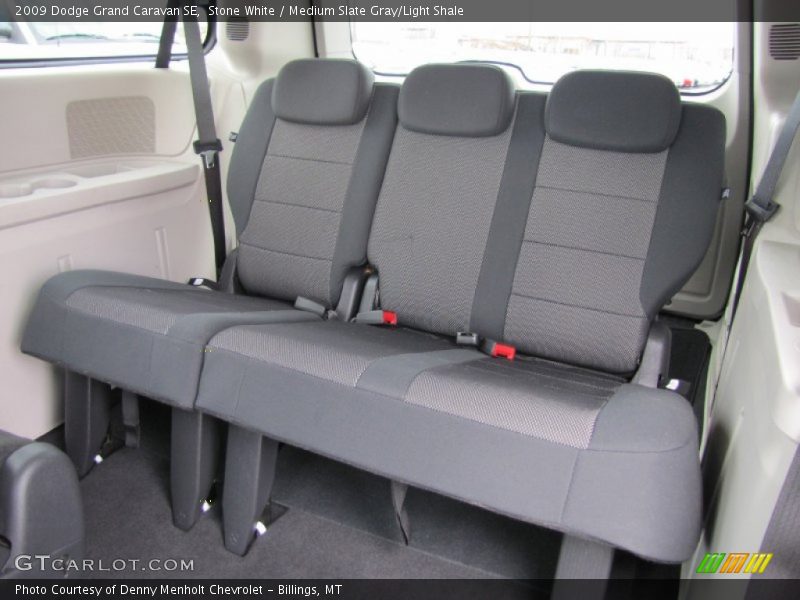 Stone White / Medium Slate Gray/Light Shale 2009 Dodge Grand Caravan SE