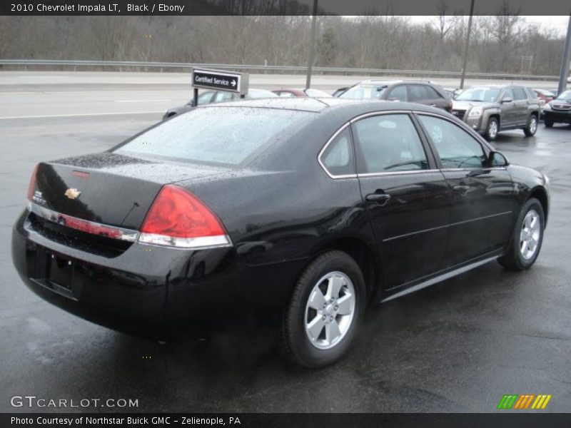 Black / Ebony 2010 Chevrolet Impala LT