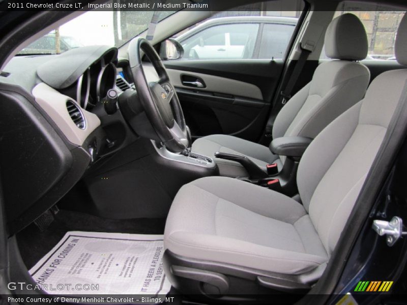  2011 Cruze LT Medium Titanium Interior