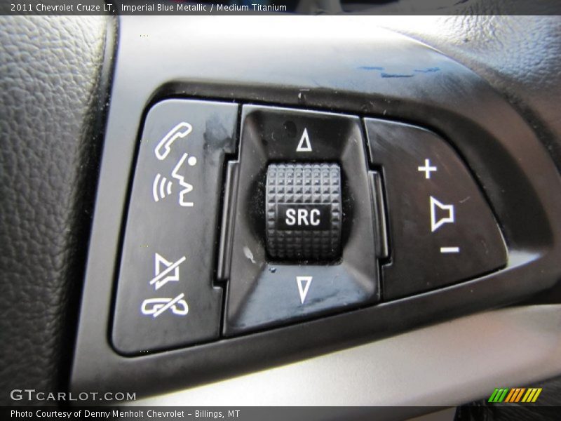 Imperial Blue Metallic / Medium Titanium 2011 Chevrolet Cruze LT