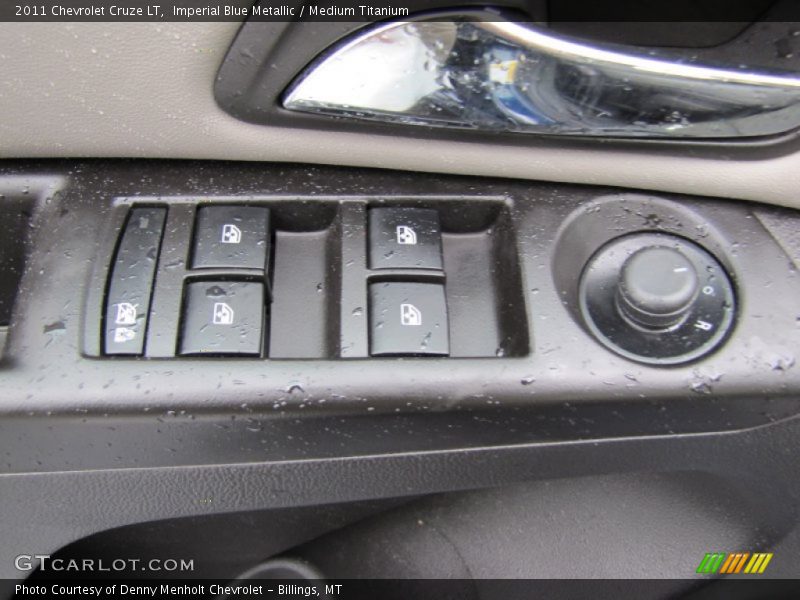 Imperial Blue Metallic / Medium Titanium 2011 Chevrolet Cruze LT