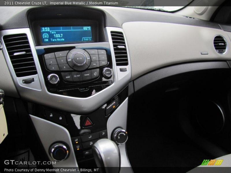 Imperial Blue Metallic / Medium Titanium 2011 Chevrolet Cruze LT