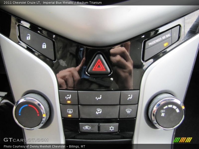Imperial Blue Metallic / Medium Titanium 2011 Chevrolet Cruze LT