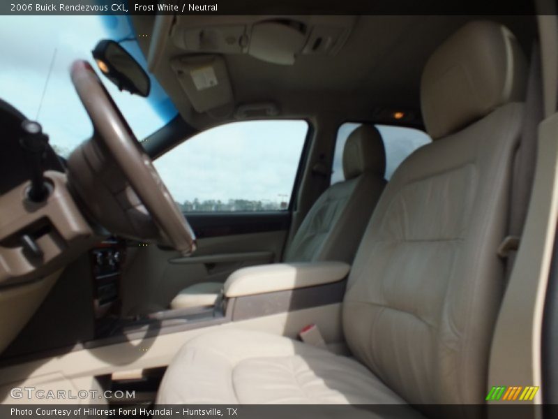 Frost White / Neutral 2006 Buick Rendezvous CXL