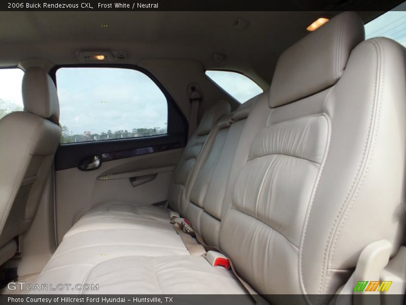 Frost White / Neutral 2006 Buick Rendezvous CXL