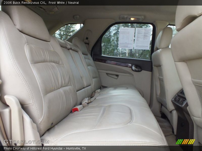 Frost White / Neutral 2006 Buick Rendezvous CXL