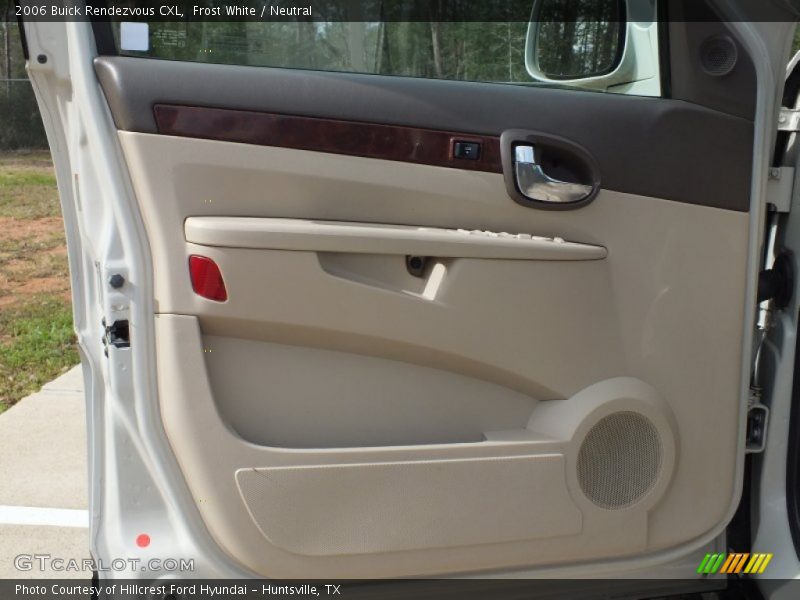 Frost White / Neutral 2006 Buick Rendezvous CXL