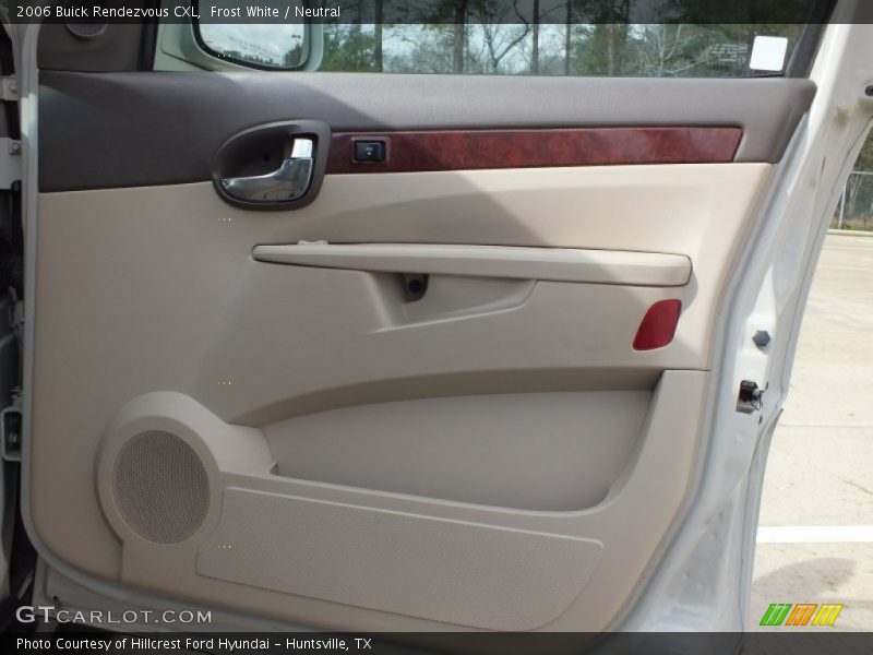 Frost White / Neutral 2006 Buick Rendezvous CXL
