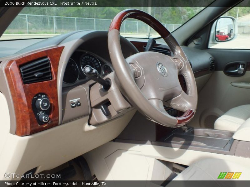 Frost White / Neutral 2006 Buick Rendezvous CXL