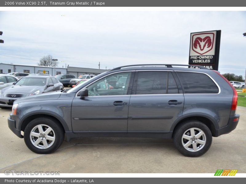 Titanium Gray Metallic / Taupe 2006 Volvo XC90 2.5T