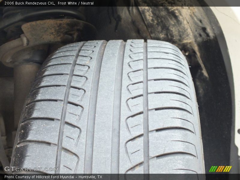 Frost White / Neutral 2006 Buick Rendezvous CXL