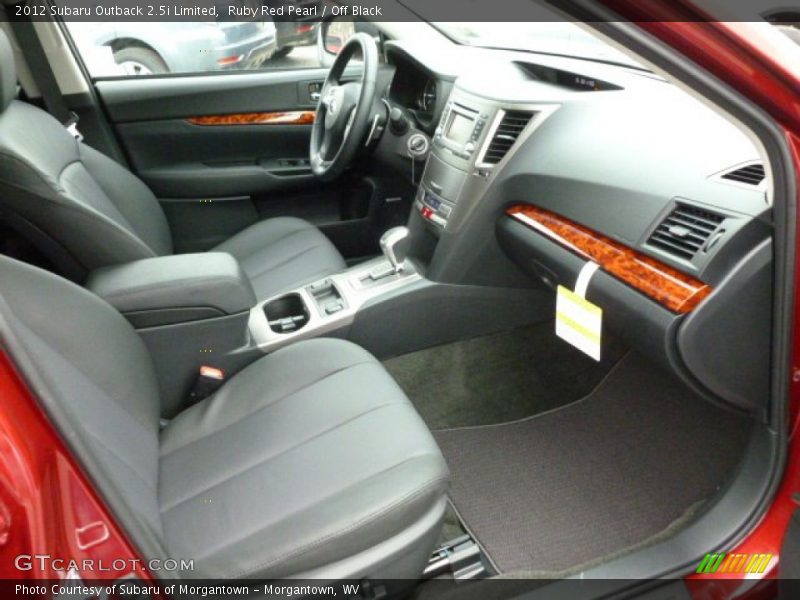 Ruby Red Pearl / Off Black 2012 Subaru Outback 2.5i Limited