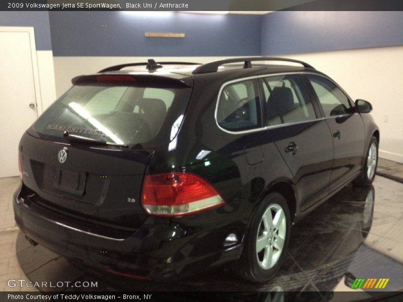 Black Uni / Anthracite 2009 Volkswagen Jetta SE SportWagen