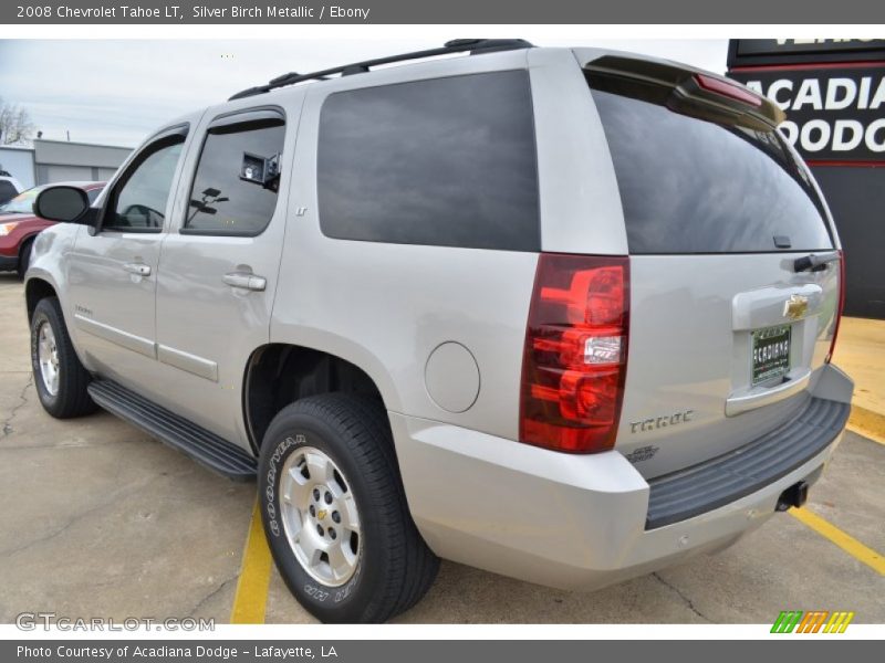 Silver Birch Metallic / Ebony 2008 Chevrolet Tahoe LT