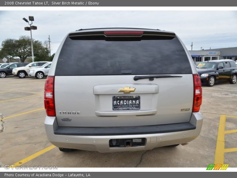 Silver Birch Metallic / Ebony 2008 Chevrolet Tahoe LT