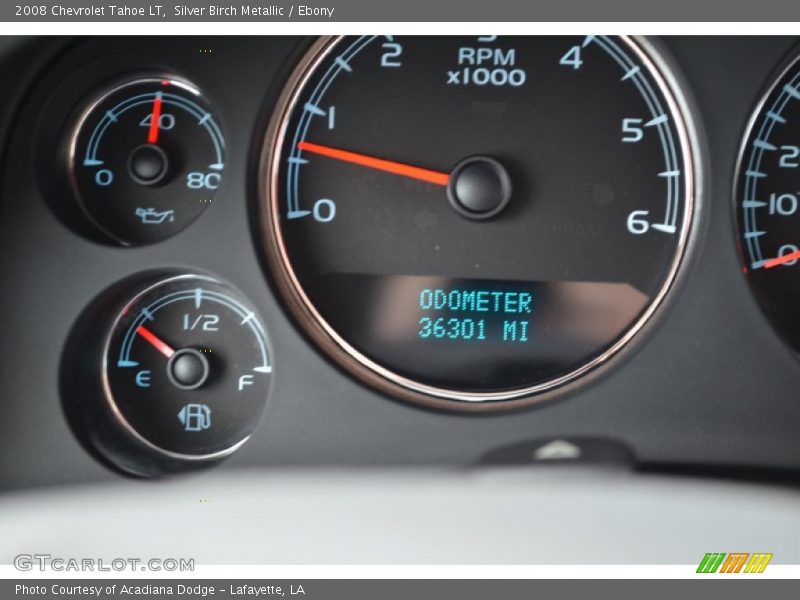 Silver Birch Metallic / Ebony 2008 Chevrolet Tahoe LT