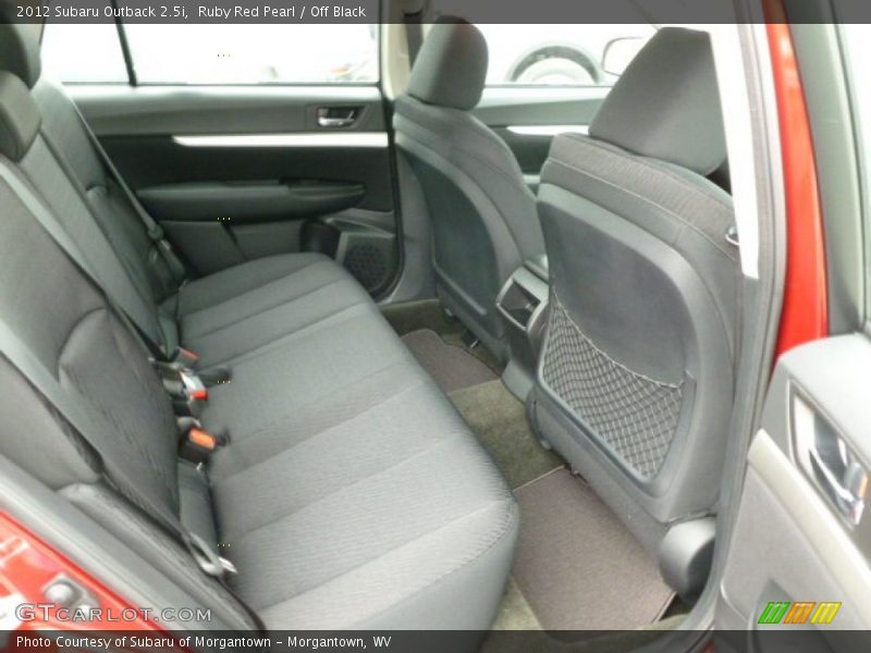 Ruby Red Pearl / Off Black 2012 Subaru Outback 2.5i