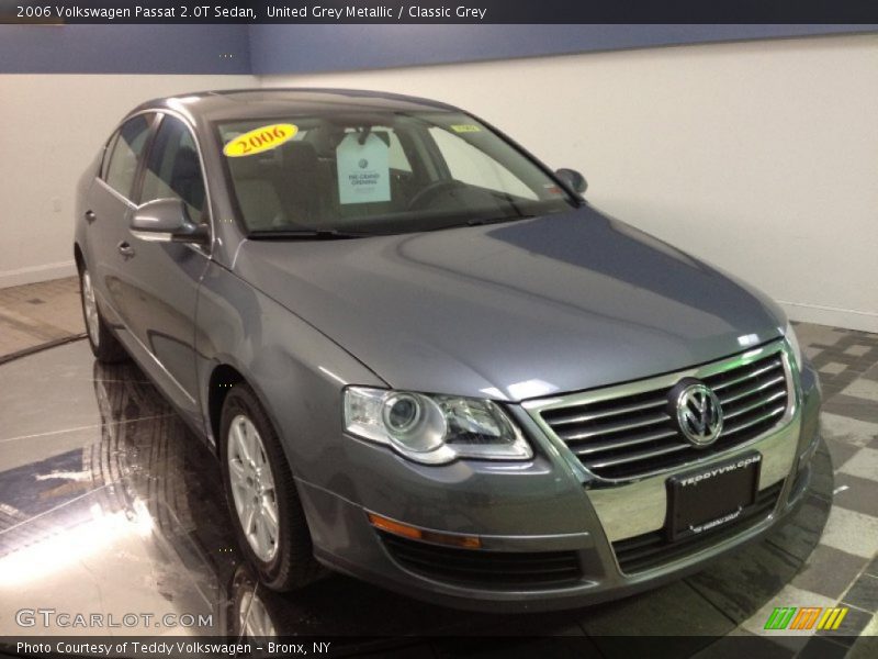 United Grey Metallic / Classic Grey 2006 Volkswagen Passat 2.0T Sedan