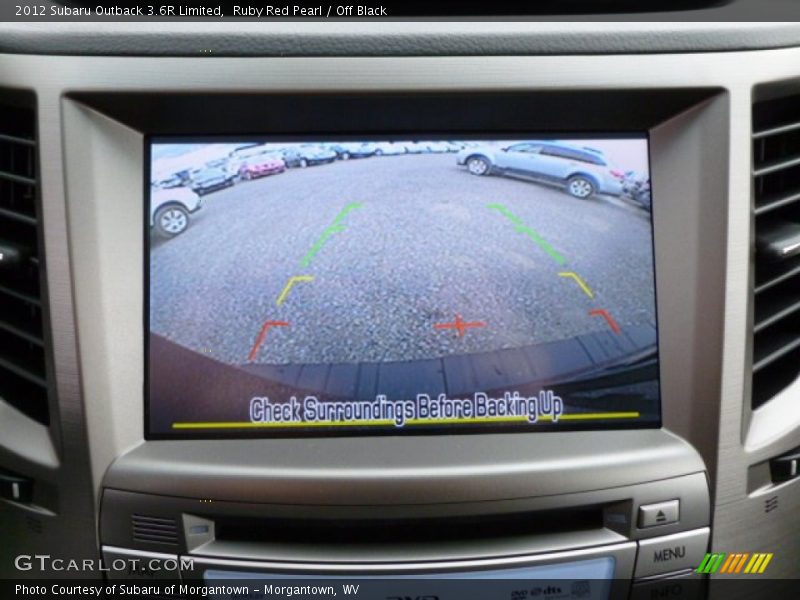 Ruby Red Pearl / Off Black 2012 Subaru Outback 3.6R Limited
