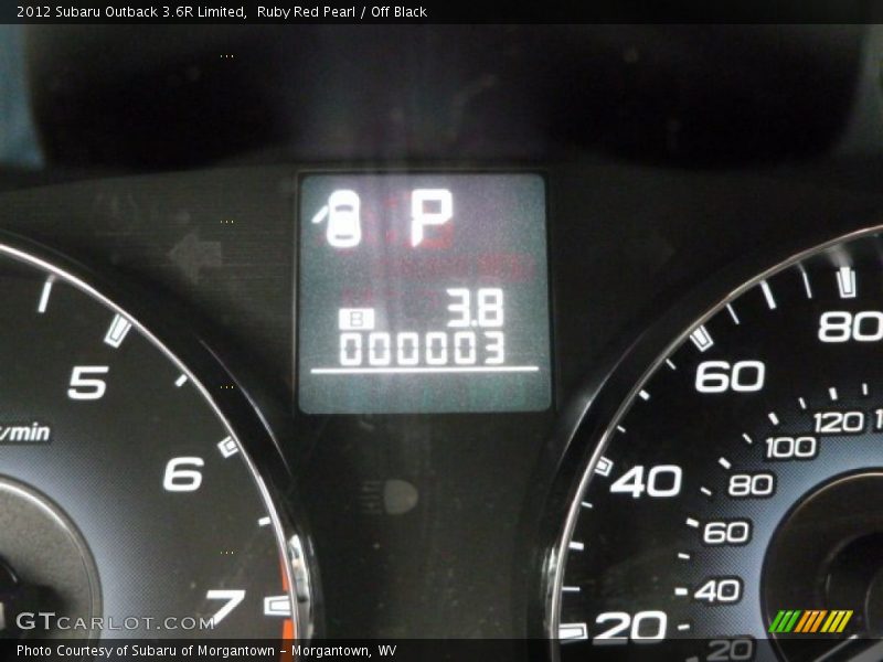 Ruby Red Pearl / Off Black 2012 Subaru Outback 3.6R Limited